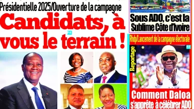 La revue de presse de Côte d'Ivoire du vendredi 10 octobre 2025