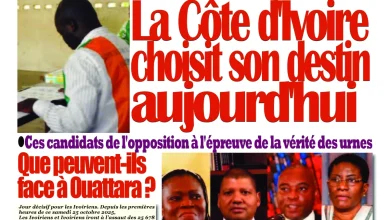 La revue de presse de Côte d'Ivoire du samedi 25 octobre 2025