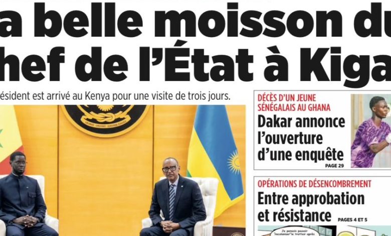 La revue de presse sénégalaise du lundi 20 octobre 2025