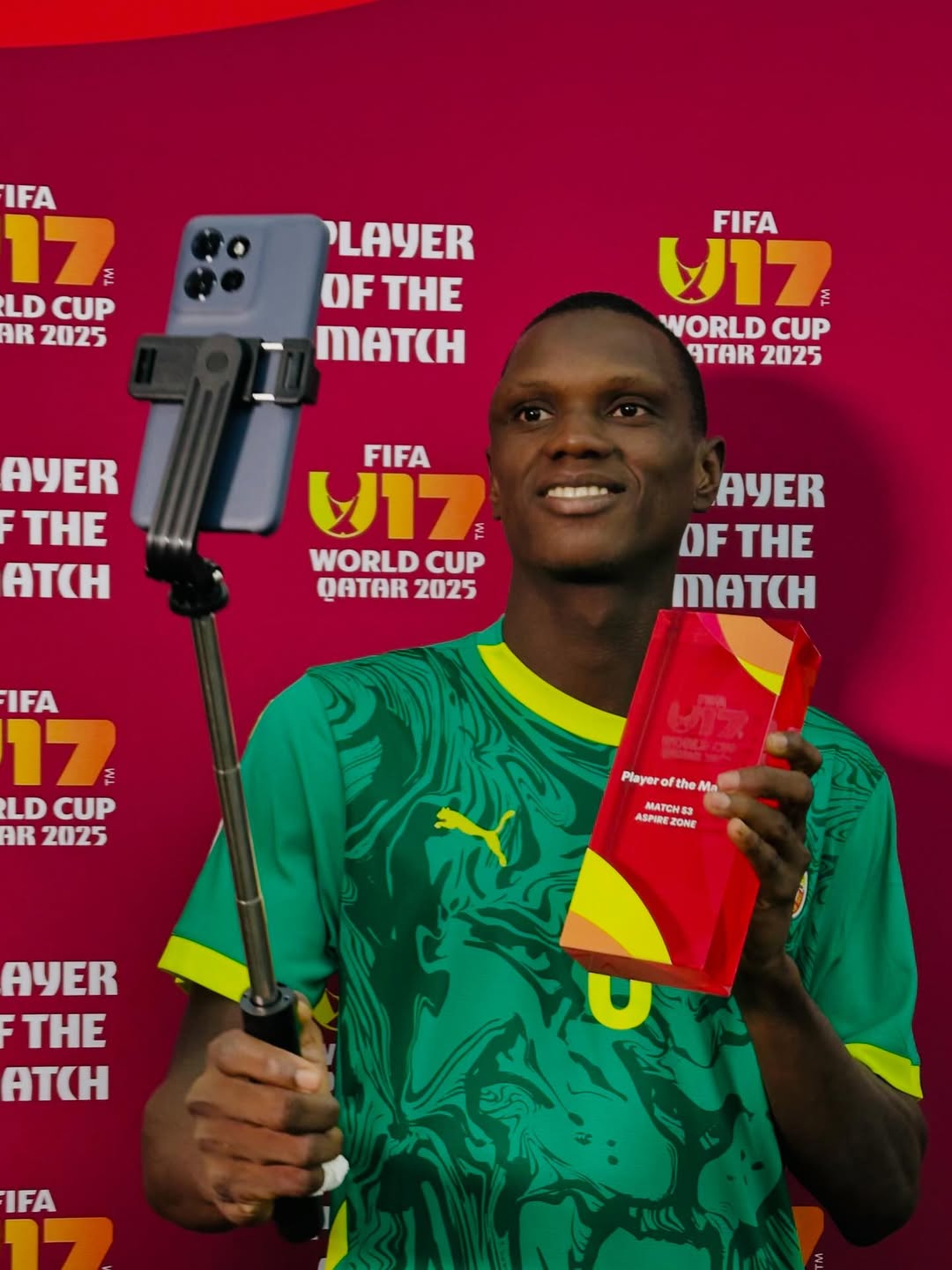 Bakary Sonko homme du match au Mondial U17