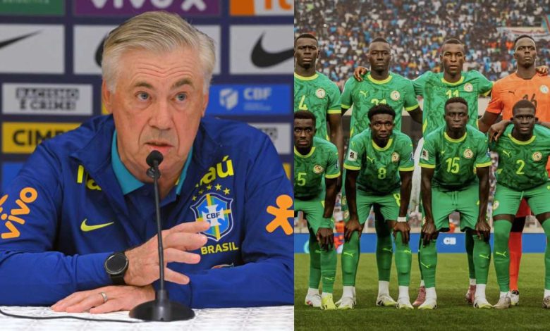 Brésil-Sénégal : Carlo Ancelotti encense les Lions