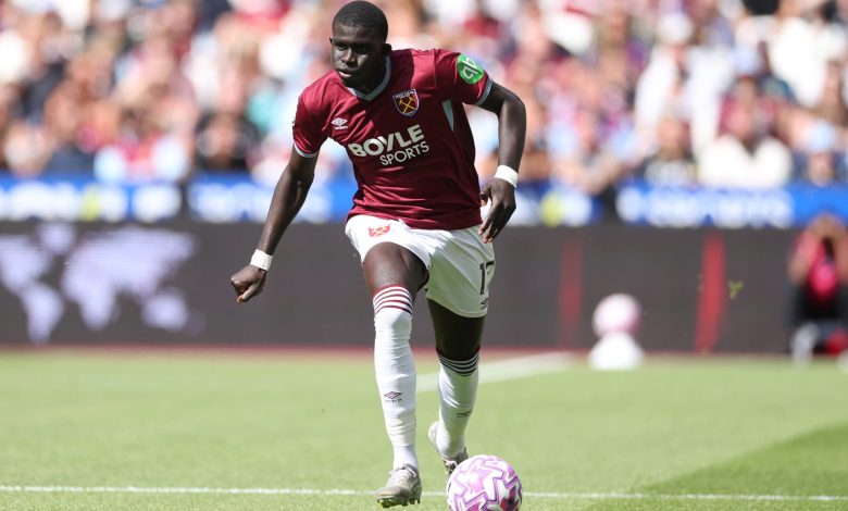 El Hadj Malick Diouf se sent à l'aise dans la Premier League et son coach à West Ham dit toute sa satisfaction