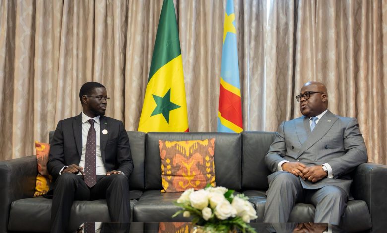 Sénégal-RDC : le Président Diomaye échange avec Félix Tshisekedi