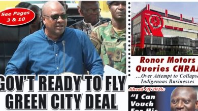 Headlines from Ghana, this Friday, November 07, 2025