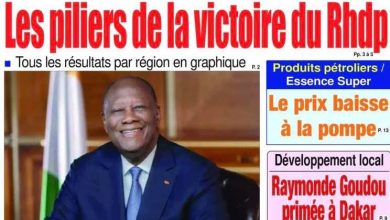 La revue de presse de Côte d'Ivoire du lundi 03 novembre 2025