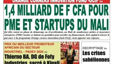 La revue de presse malienne, ce vendredi 21 novembre 2025