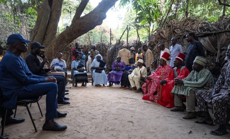 Casamance : le Président Diomaye chez les religieux et chefs coutumiers