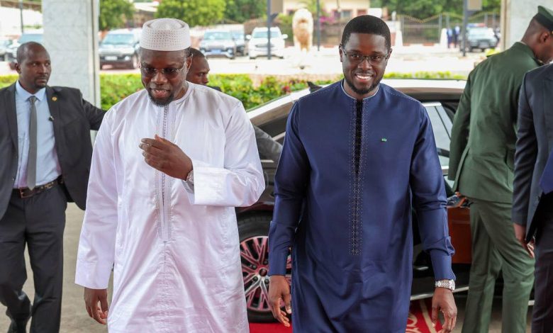 Le Président Diomaye à l'investiture d'Alassane Ouattara