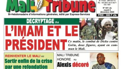 Les journaux maliens du mardi 09 décembre 2025