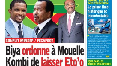 Les journaux du Cameroun du lundi 15 décembre 2025