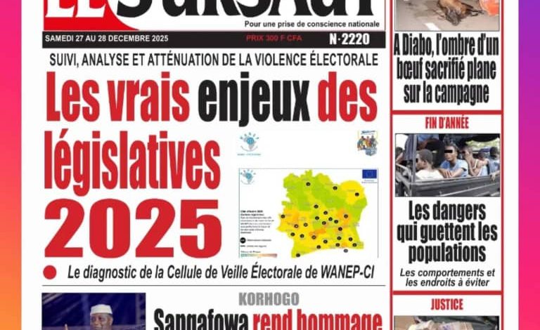 Les journaux de Côte d'Ivoire du samedi 27 décembre 2025