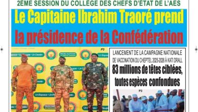 Les journaux du Mali du lundi 29 décembre 2025