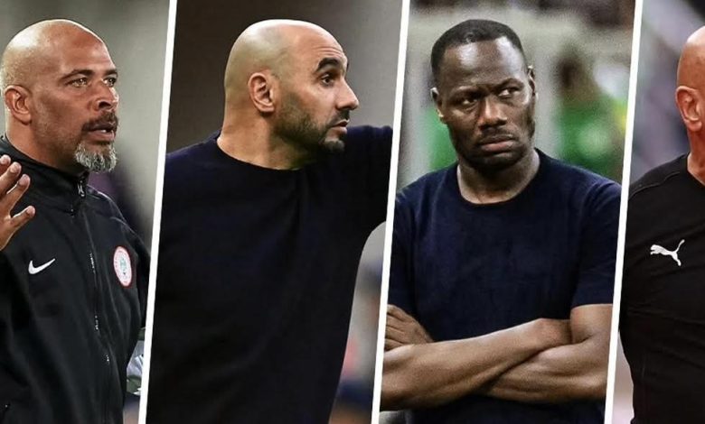 CAN 2025 : ce qu'ont en commun les coachs 1/2 finalistes