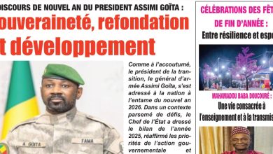 Les journaux du Mali du mardi 06 janvier 2026