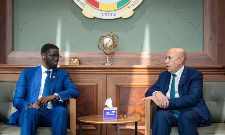 Guinée : le Président Diomaye échange avec El Ghazouani