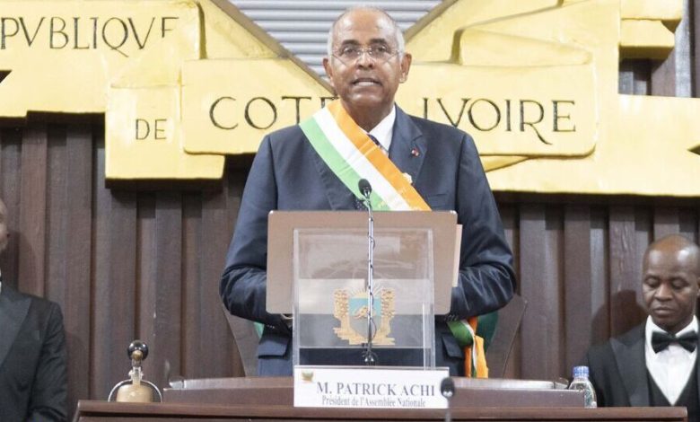Côte d'Ivoire : Patrick Achi Président de l'Assemblée Nationale