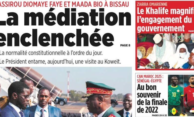 Les journaux sénégalais du lundi 10 janvier 2026