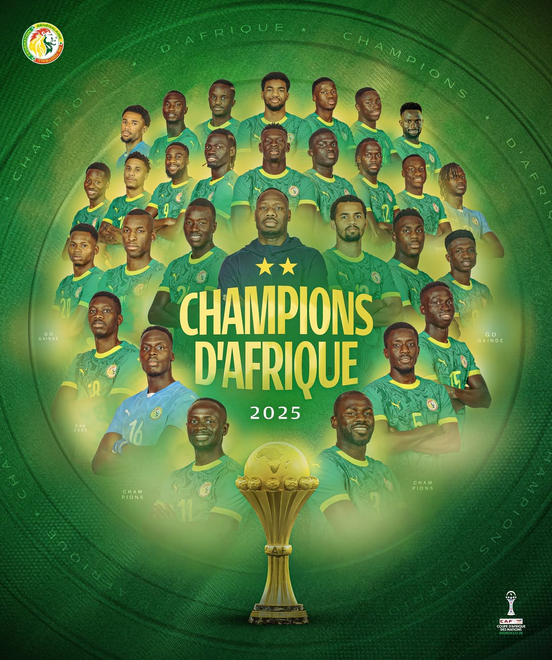 Le Sénégal est Champion d'Afrique