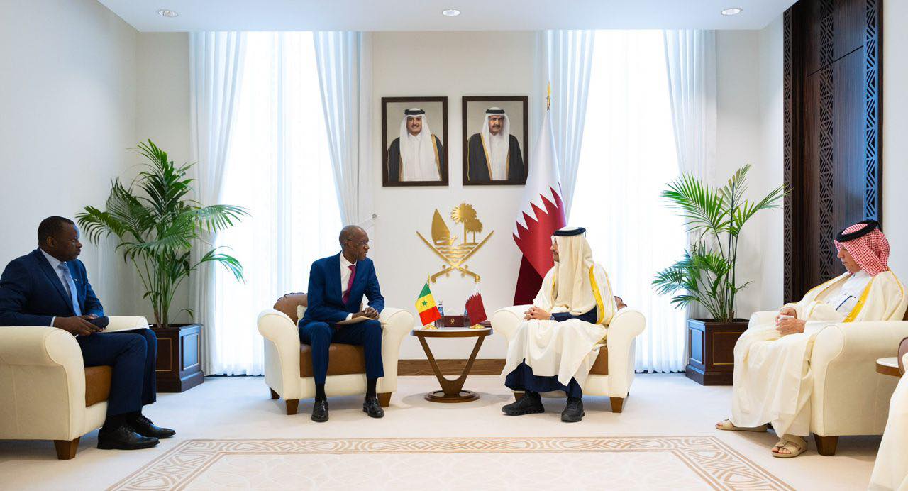 Cheikh Niang, le chef de la diplomatie sénégalaise, a été reçu par le Premier ministre et aussi son homologue au Qatar