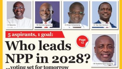 Ghana Frisay January 30 2026 Newspaper Headlines