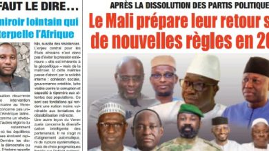 Les journaux maliens du mercredi 07 janvier 2026