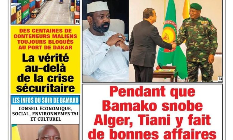 Les journaux du Mali du jeudi 29 janvier 2026