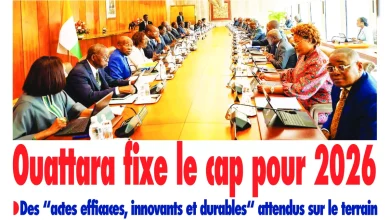 Les journaux de Côte d'Ivoire du jeudi 08 janvier 2026