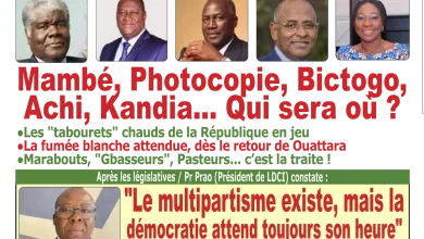 Les journaux de Côte d'Ivoire du mardi 13 janvier 2026