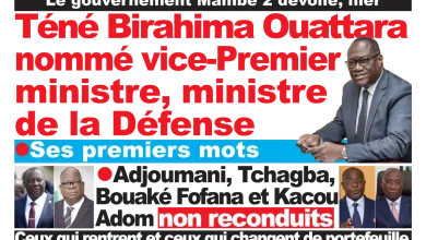 Les journaux de Côte d'Ivoire du samedi 24 janvier