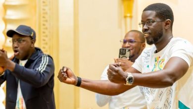 Le Président Bassirou Diomaye Faye après la qualification des Lions en finale de la CAN 2025