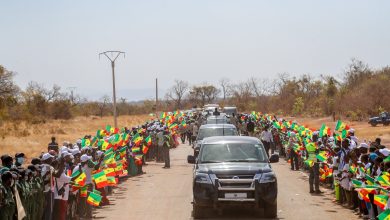 Kédougou accueille le Président Bassirou Diomaye Faye, pour la suite de sa tournée économique au Sénégal Oriental