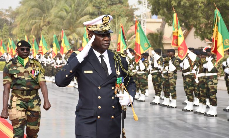 CEMGA : le Vice-Amiral d'escadre Oumar Wade installé
