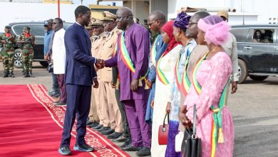 Tournée économique : le Président Diomaye à Tambacounda