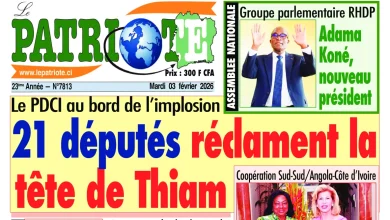 Les journaux de Côte d'Ivoire du mardi 03 février 2026