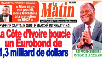 Les journaux de Côte d'Ivoire, ce jeudi 19 février 2026