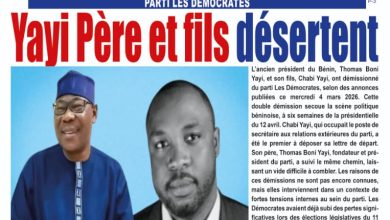 Les journaux du Bénin du jeudi 05 mars 2026