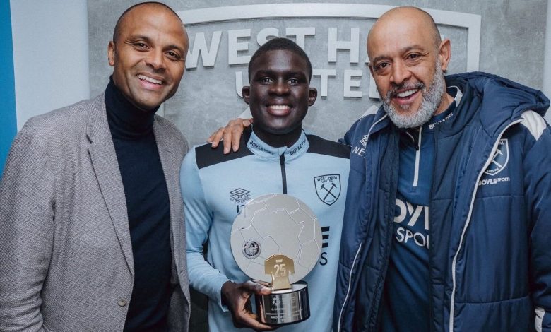 West Ham : El Hadj Malick Diouf honoré