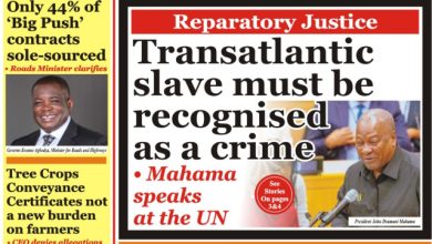 Ghana Newspapers Frontpages-Wednesday, 25 March, 2026
