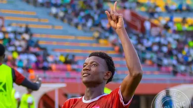 Mohamed Diop, actuel meilleur buteur de la Ligue 1 et attaquant d'AJEL, est dans le viseur de Watford