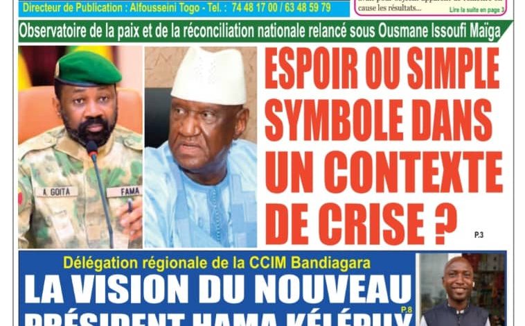 Les journaux du Mali du jeudi 05 mars 2026