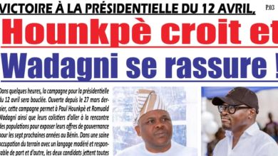 Les journaux béninois du vendredi 10 avril 2026