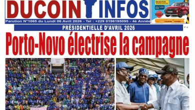 Les journaux du Bénin du lundi 06 avril 2026