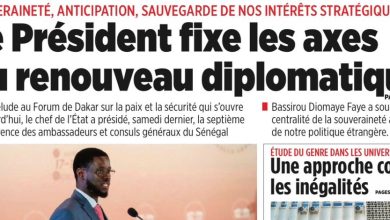 Les journaux sénégalais du lundi 20 avril 2026