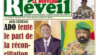 Les journaux maliens du mercredi 01 avril 2026