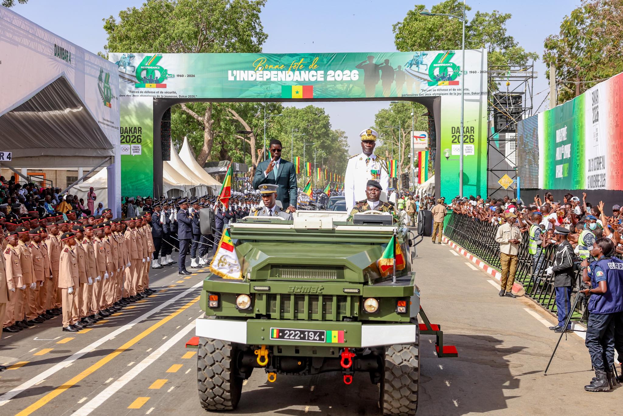 Thiès place forte des 66 d'indépendance du Sénégal