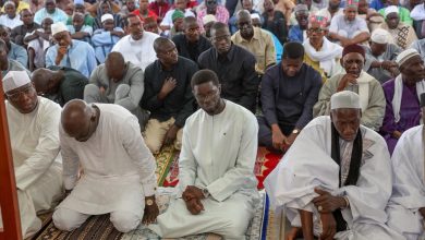 Kolda : Président Diomaye communie avec les musulmans