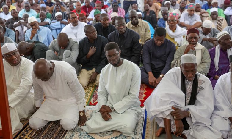 Kolda : Président Diomaye communie avec les musulmans