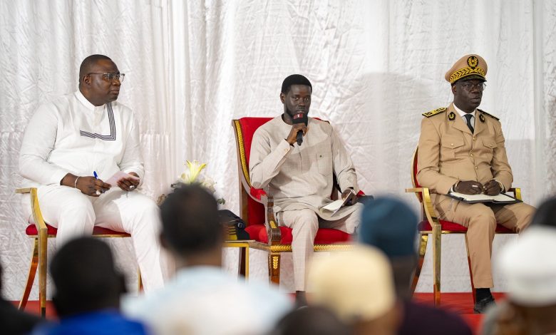 Président Diomaye a reçu les élus de Kolda ce jeudi, en marge de sa tournée économique dans la région