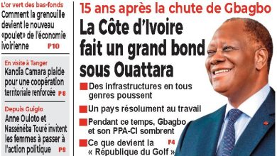 Les journaux de Côte d'Ivoire du samedi 11 avril 2026
