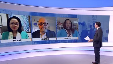 Léna Sène faisait partie d'un parterre sélect d'invités sur la branche anglaise de la télévision Al Jazeera